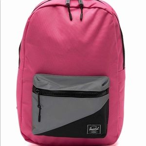 Herschel settlement mid volume backpack pink/grey